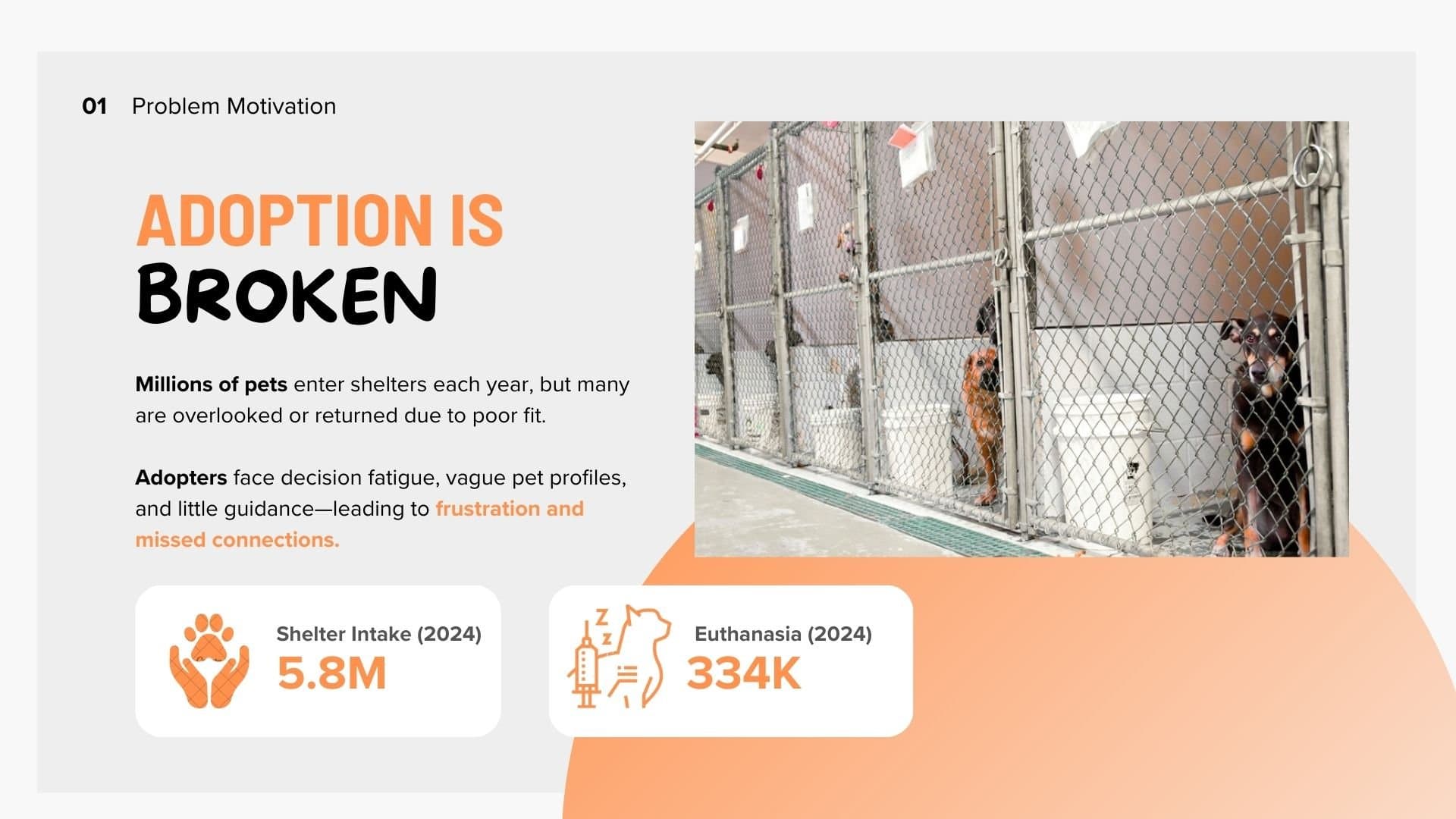 Pet-Adopter recommender screen two